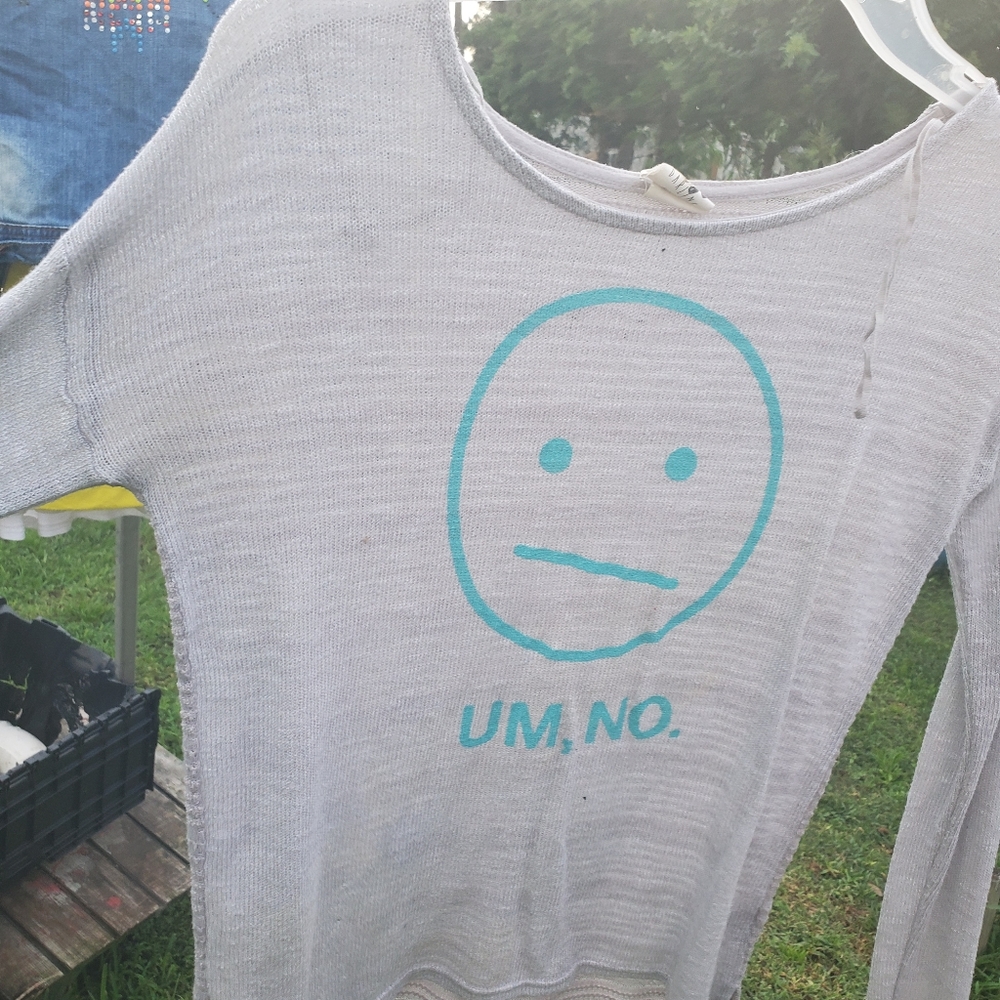 A cute crochet shirt